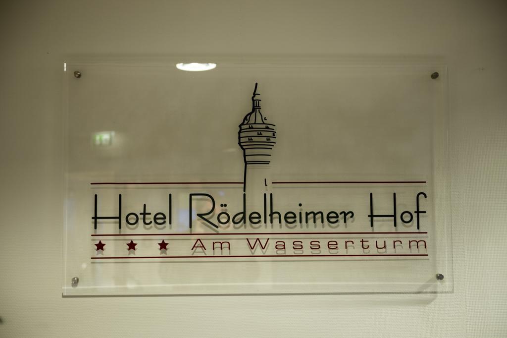 Hotel Roedelheimer Hof - Am Wasserturm Frankfurt am Main Ngoại thất bức ảnh
